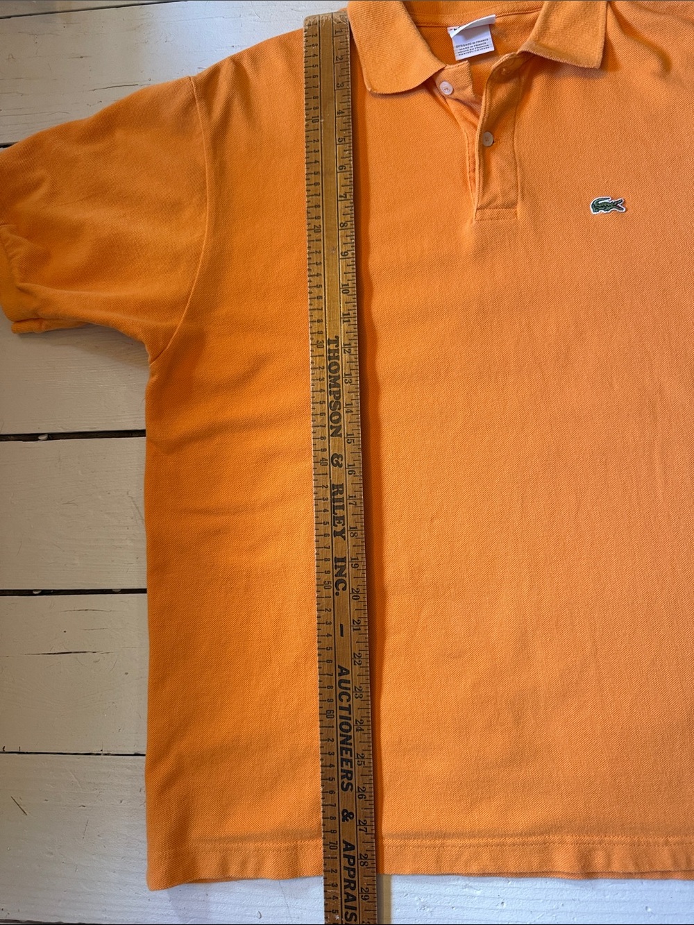 🔥 Classic Lacoste Piqué Polo Shirt – Vibrant Orange XXL/XXXL - Picture 11 of 12